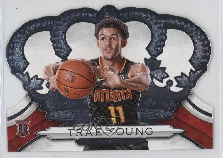 2018-19 Panini Crown Royale Trae Young #81 6rx