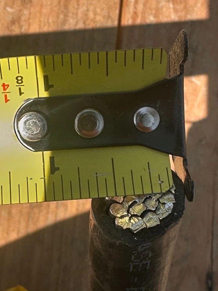 Alambre de aluminio triplex, Monmouth 4/0-4/0-4/0 URD. 150 ft. Ver descripción. Foto 2 de 4