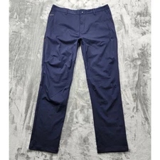 Rhone Pants Mens 38 Blue Commuter Slim Performance Chino Stretch Golf Office