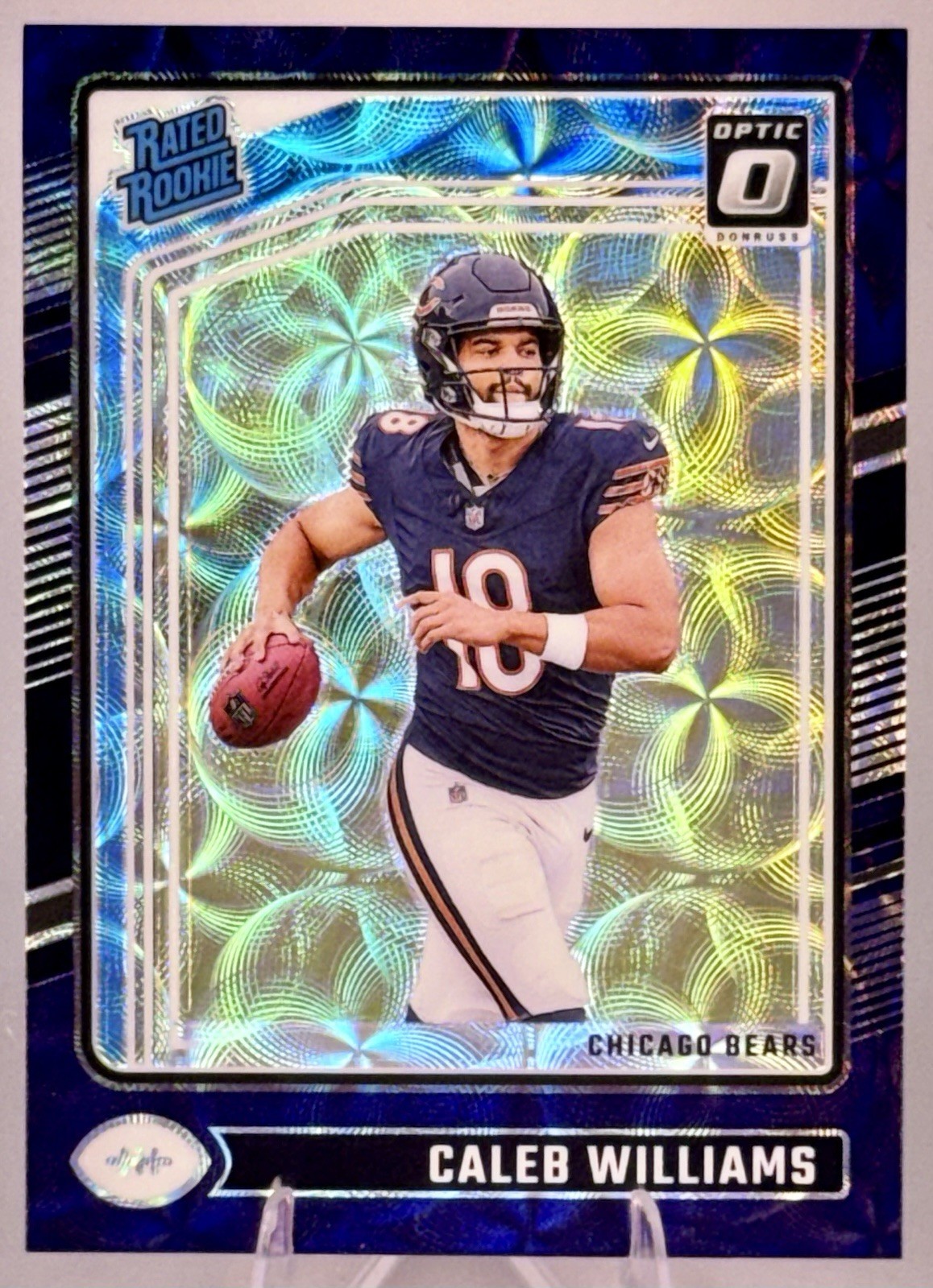 2024 Panini Donruss Optic - Rated Rookie Caleb Williams Purple Scope Prizm #201