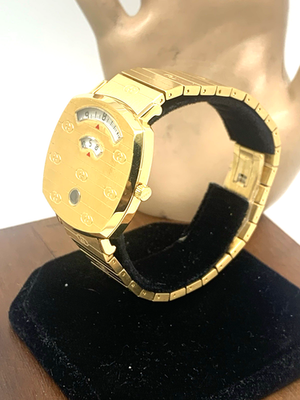 GUCCI グッチ ゴールドラメ トップス ノースリーブの通販 | TECHNOSTAREG