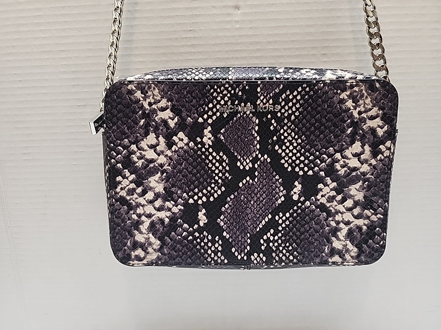 Michael Kors Python Embossed Leather Crossbody Ba… - image 2