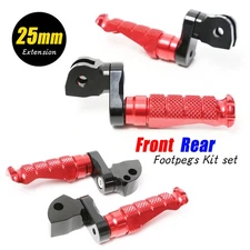 1 inch Extended Front Rear Footrests R-FIGHT For TDM 900 02-07 08 09 10 11 12 13