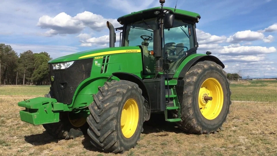 MANUEL D'ATELIER DE TRACTEUR JOHN DEERE 7200R 7215R 7230R 7260 RÉPARATION... - Photo 1/1