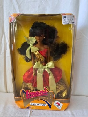 Olmec Black Imani Glamour Doll Vintage 1991