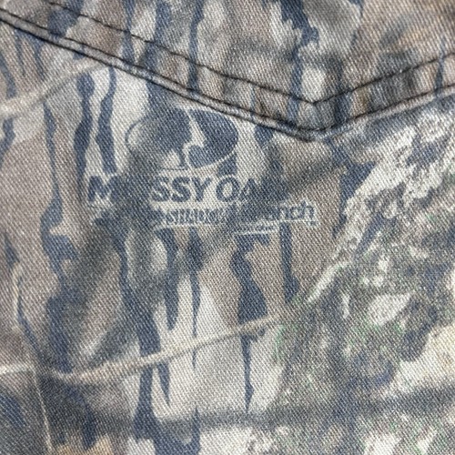 Vintage 90s Mossy Oak Break Up Made In USA Camo Hunting Coveralls Insulated SZ M - Picture 12 of 15