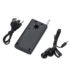 5-Mode Camera Laser Lens GSM Finder Anti-Spy Device CC308 RF Signal Bug Detector