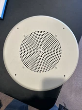 Bogen S86T725PG8WVK Ceiling Speaker Assembly Off White Grille 4-Watt Capacity