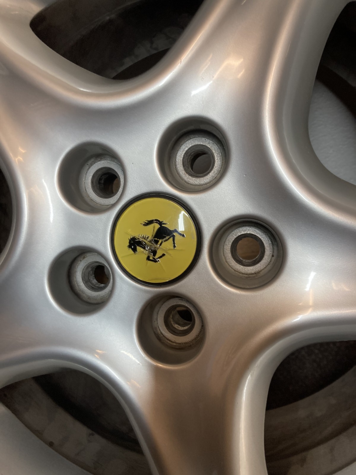 OEM Genuine Ferrari 456 Wheels 5x108 17x8.5+50 17x10+25  Pirelli Pzero 255/45/17