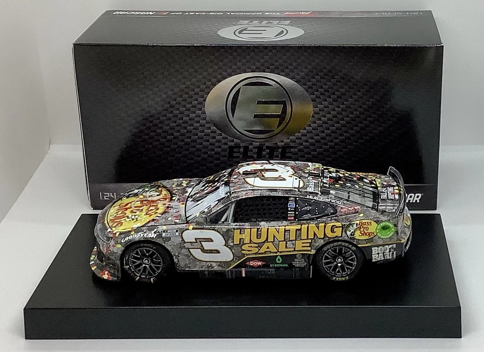 2024 1/24 #3 Austin Dillon Bass Pro Shops Richmond Win Elite Camaro ZL1 1 of 149 - Image 3 of 4