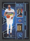 2024-25 Panini Silhouette Dual Materials Anthony Davis Game Worn Jersey /25