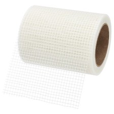 6 Inch x 82 Feet Fiberglass Adhesive Drywall Repair Mesh Tape 6 Mesh White