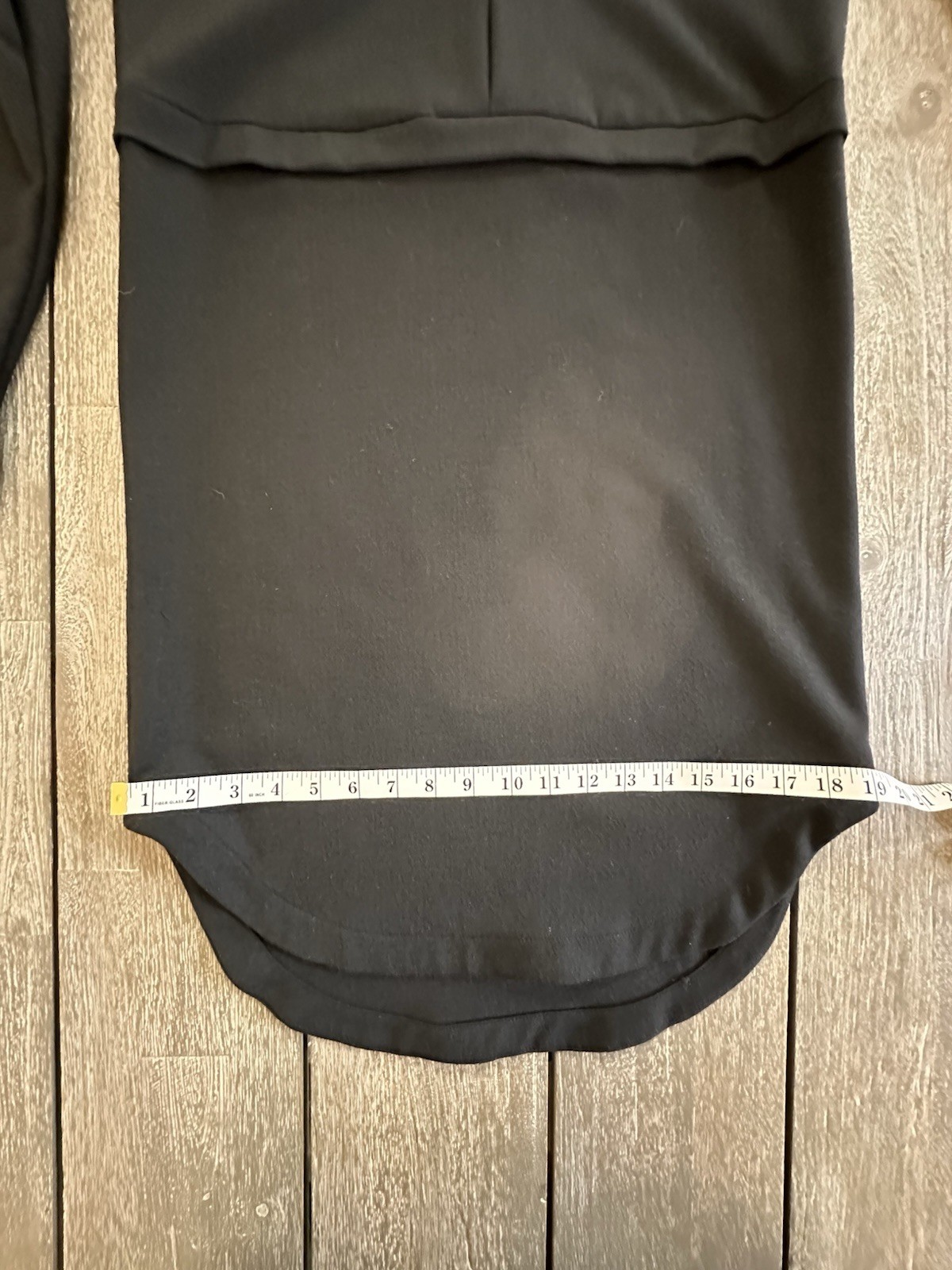 Gat Rimon Black Wool Blend Shirt Dress Size Small made in France Pre-owed Great