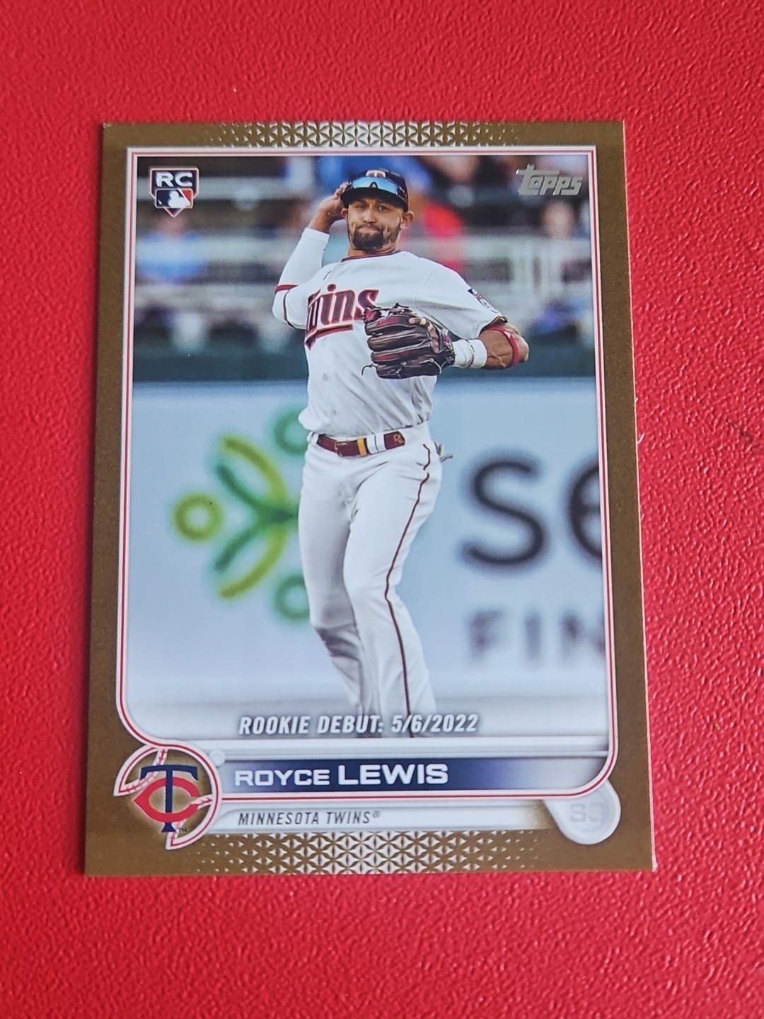 ⚾️#866/2022 2022 Topps Update Royce Lewis Rookie Debut Card #US149 Gold RC Twins