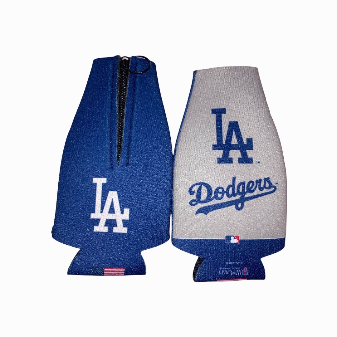 KOOZIE Los Angeles Dodgers Glass Bottle Drink Holder Cooler By WinCraft
