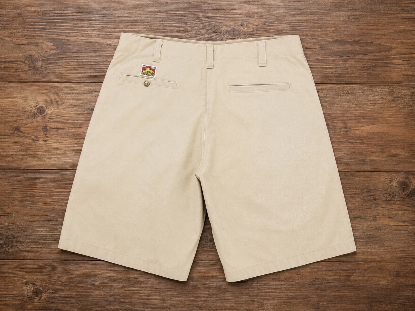 Vintage Y2K Ben Davis Work Shorts Khaki Tan Chino Cholo Street Wear Mens Size 32