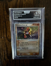 Nockchan ex | Holo | AOG 9,5 | ES | EX Ruby & Sapphire Pokemon Karte | Vintage