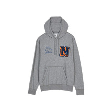 Nike Club Fleece French Terry Pullover Hoodie Dark Grey Heather Asia 