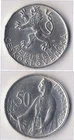 CZECHOSLOVAKIA. 50 CROWNS 1947. SLOVAK NATIONAL INSURRECTION. SILVER, SILVER