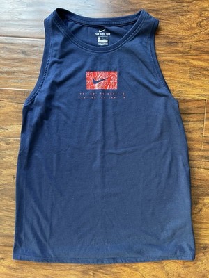 Nike Tank Top Women s Size Small NWOT Navy Blue The Nike Tee Dri Fit Athletic