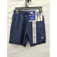 Champion Boys Athletic Shorts Blue Polyester Workout Size XS 4/5