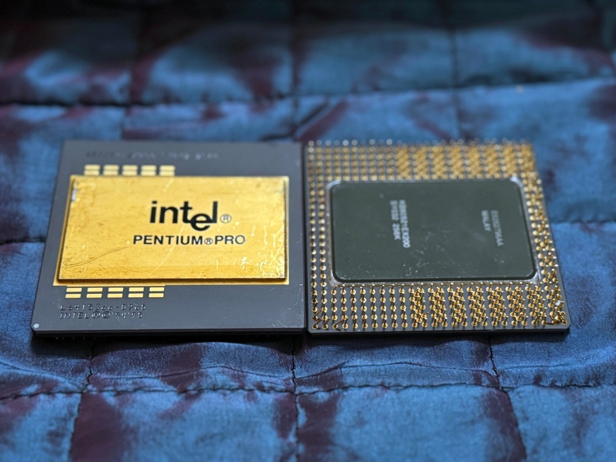 CPU Intel Pentium Pro CPU gold Intel Pentium Pro - Gold Recovery / Collectable | eBay