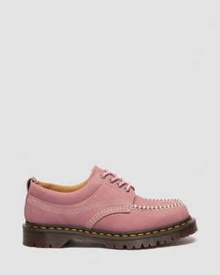 Dr. Martens Lowell Nubuck Moc Toe Schuhe Dusty Rose Pink
