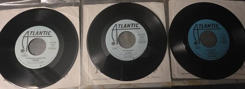 Jimmy Page (Led Zeppelin) The Firm - Lot Of 3 US Promo 45rpm EX