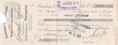 31 TOULOUSE Händler GARAUD LAFFONT 1930 Lebensmittelgeschäft