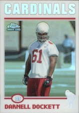 2004 Topps Chrome Refractors #246 Darnell Dockett - FB