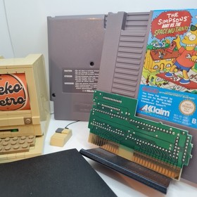 The Simpsons: Bart vs. The Space Mutants Nintendo NES Cartridge + Box - (PAL)