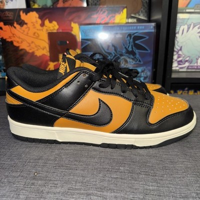 Nike Dunk Low Retro Desert Ochre Black HF5441-701 Men Shoes Size