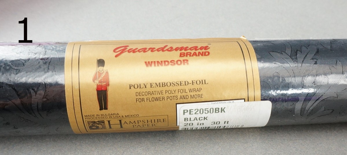 Guardsman Windsor Embossed Poly Foil Cake Board Floral Wrap 20