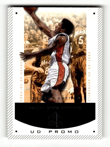 Gilbert Arenas #27 2002 SP Authentic card