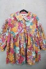 Kika Vargas-Target-Long Puff Sleeve Floral Babydoll Dress-Medium-Whimsigoth