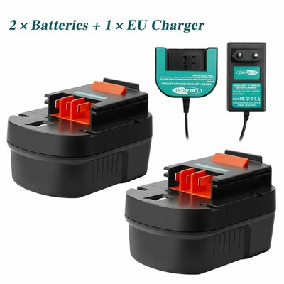 3,5AH 9,6V Ni-MH Akku/Ladegerät Für BlackDecker HPB96 90534824 FSB96 EPC96 GC960