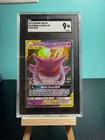 2019 POKEMON SUN & MOON TEAM UP #53 GENGAR & MIMIKYU GX SGC 9