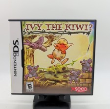 Ivy the Kiwi (Nintendo DS, XSEED, 2010) CIB Complete w Manual - Tested