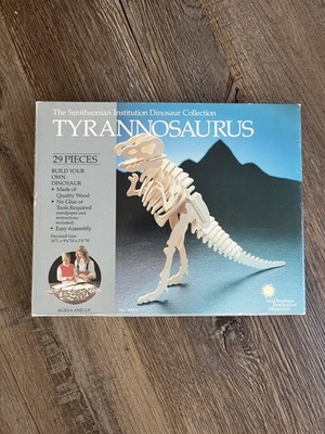 Smithsonian Institution Wooden Dinosaur Sets