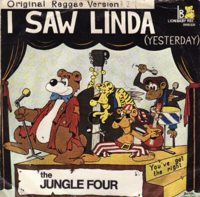 Jungle Four - I Saw Linda Yesterday (7'', Single)
