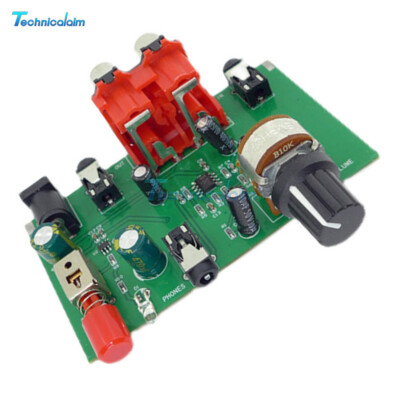 Audio Signal Preamplifier Board DIY Home Theater Headphone Driver Mini Amp