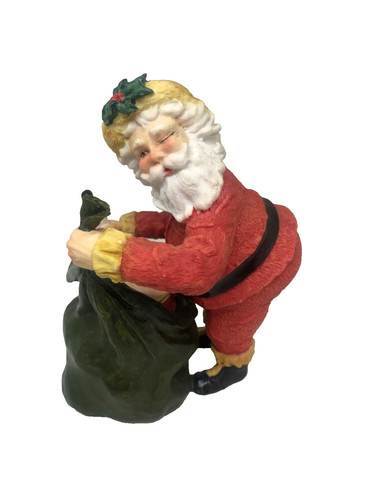 Vintage 1987 Hallmark Limited Edition #230 Santa Bag of Toys Duane Unruh Taiwan
