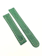 Genuine Ebel 908 1911 Sport Classic Date 15MM x 12MM Green Leather Band