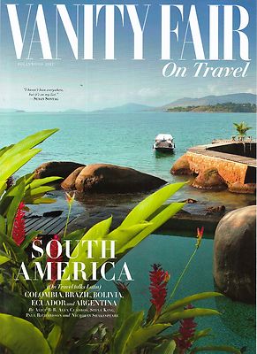 VANITY FAIR ON TRAVEL 2017 South America COLOMBIA Brazil BOLIVIA Ecuador @ NEW