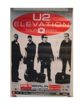 U2 Poster Elevation Tour 2001 Berlin Concert