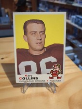 1969  Topps   Football  # 234  Gary Collins Cleveland Browns