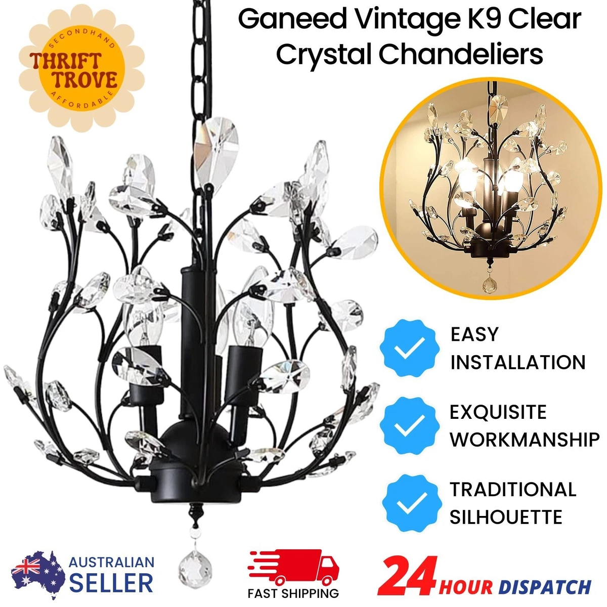 Ganeed chandeliers clearance