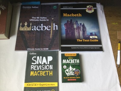 GCSE English Literature Revision Macbeth Shakespeare bundle mr Salles AQA LOT