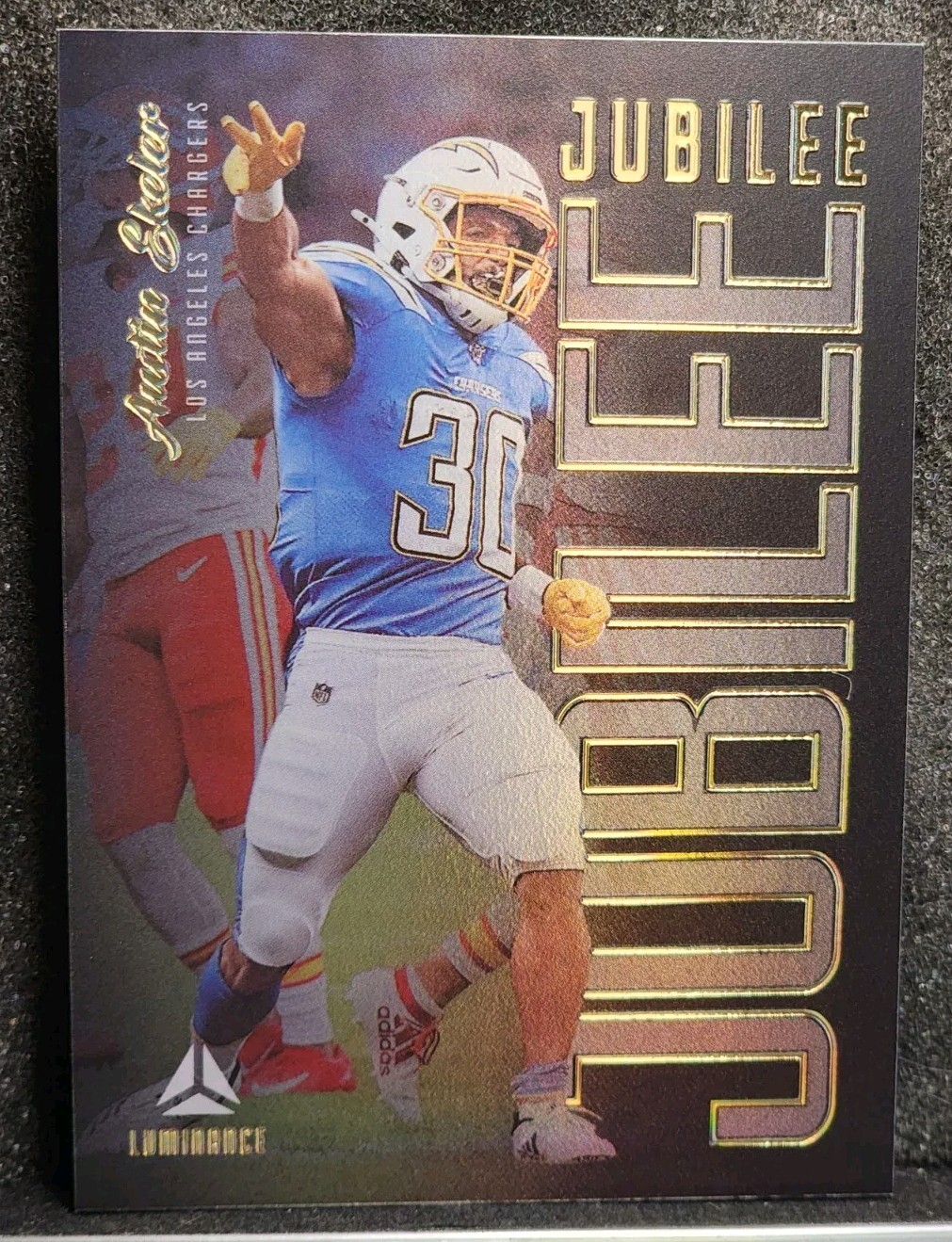 2021 Luminance Austin Ekeler Jubilee CASE HIT SSP RARE SP BIG POP