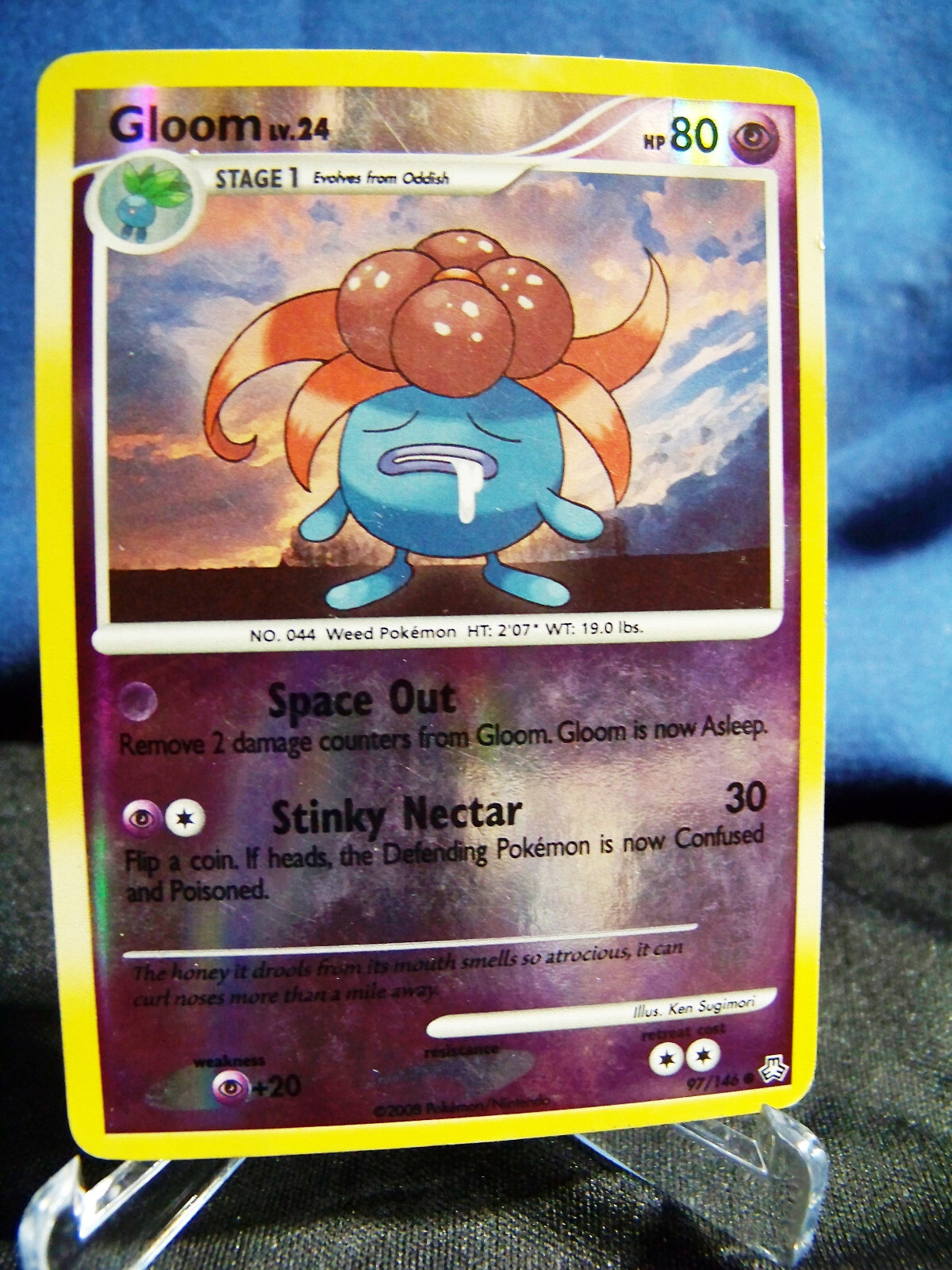 2008 Pokemon Legends Awakened #97/146 Gloom Reverse Holo - LP